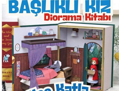 Kırmızı Başlıklı Kız Diorama Kitabı Maketi