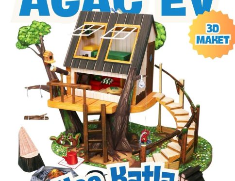 Minyatür Ağaç Ev Maketi
